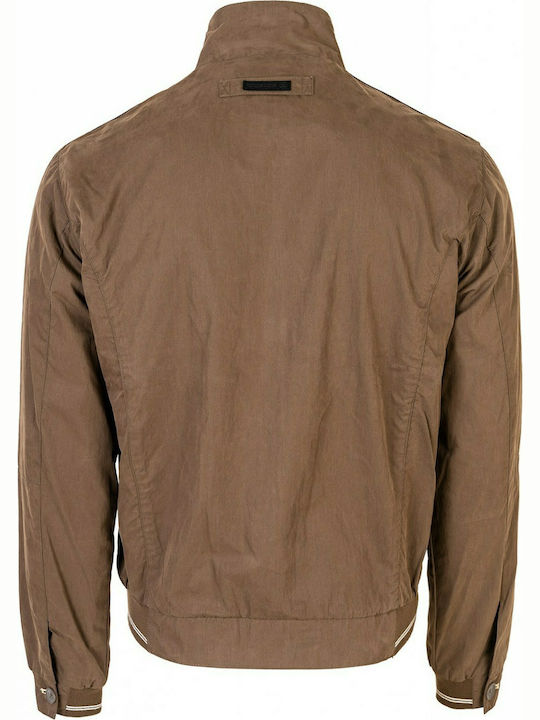 Milestone Καλοκαιρινό Bomber Jacket της σειράς Stefan - 910210 10028 27 Brown