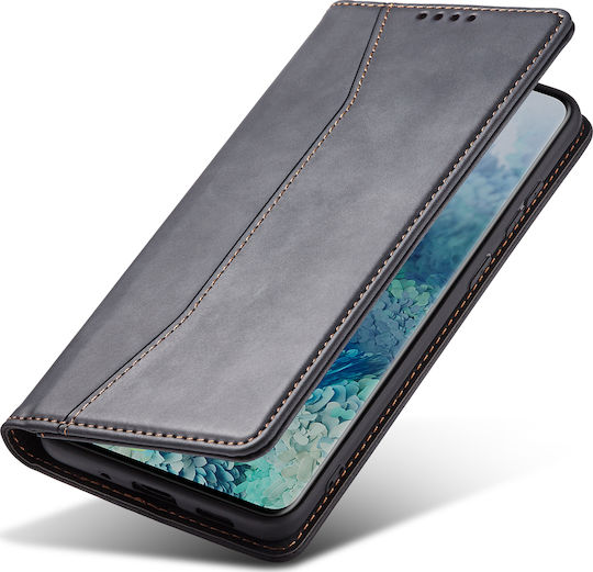 Bodycell PU Leather Wallet Δερματίνης Μαύρο (iPhone SE 2022/2020)