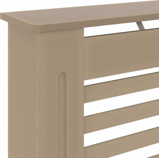 vidaXL Κάλυμμα Καλοριφέρ από MDF Καφέ 78x19x81.5cm