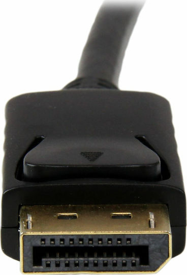 StarTech Кабел DisplayPort мъжки - VGA мъжки 1.8м Черен (DP2VGAMM6B)