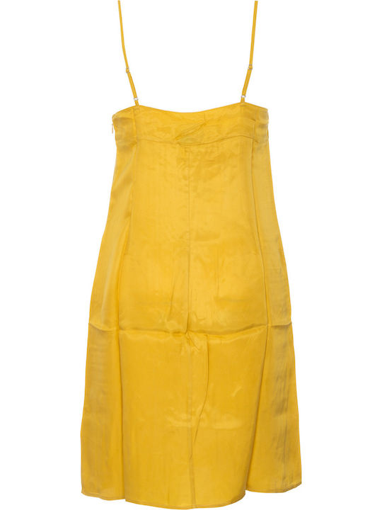 Superdry Summer Mini Dress Yellow