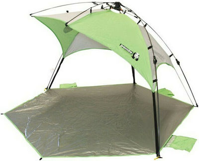 Panda Parasol Beach Tent with Automatic Mechanism Green