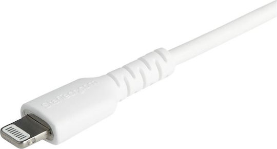 StarTech USB 2.0 Cable USB-C male - Lightning Λευκό 1m (RUSBCLTMM1MW)