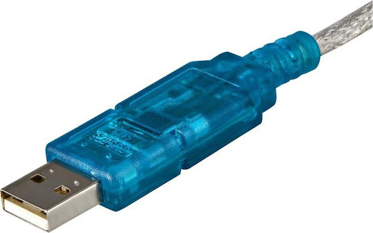 StarTech Καλώδιο USB-A σε RS232 9-pin male 0.9m Μπλε