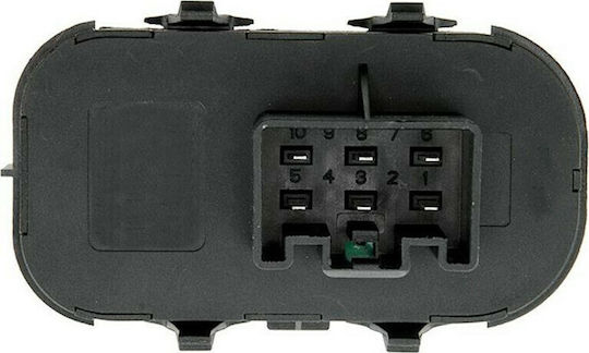 NTY Car Window Switch for Ford Focus 1998-2005 6pin Black