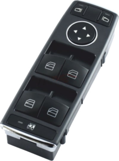 Mcar Comutator geamuri auto pentru Mercedes-Benz Clasa C / Clasa CLS / Clasa E / GLE - Magazin online / GLK - Magazin online 3pin Negru