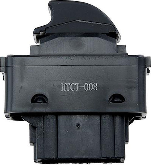 NTY Car Window Switch for Peugeot 207 6pin Black