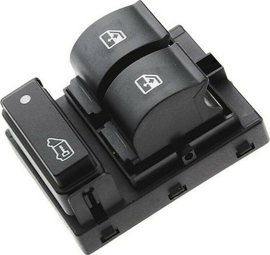 NTY Car Window Switch for Citroen Jumper Fiat Doblo / Ducato Peugeot Boxer 8pin Black