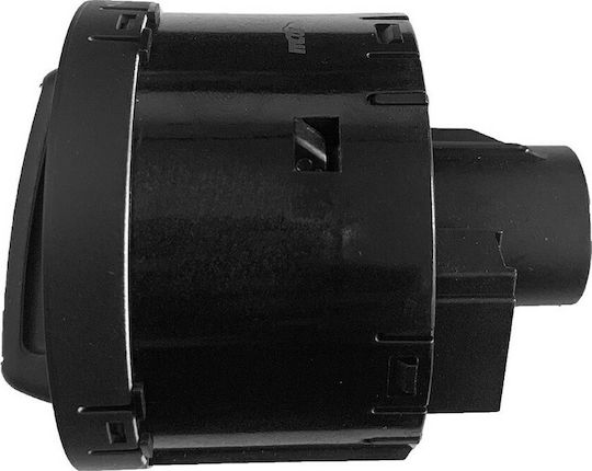 Mcar Car Light Switch for Seat Ibiza 9pin Black