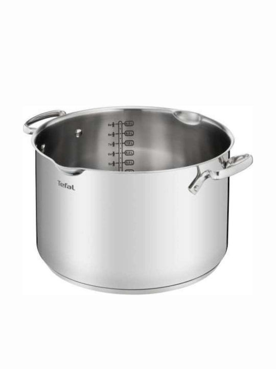 Tefal Duetto+ Deep Stainless Steel Pot 10lt / 28cm