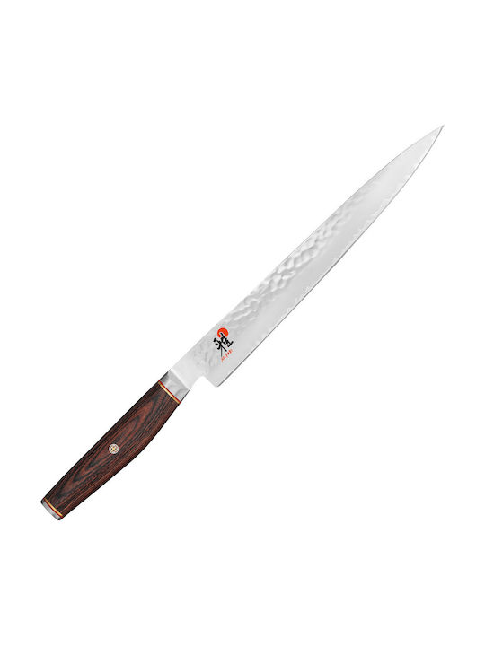 Zwilling J.A. Henckels Miyabi Messer 6000MCT Suijihiki Μαχαίρι Chef από Ανοξείδωτο Ατσάλι 24cm 34078-241