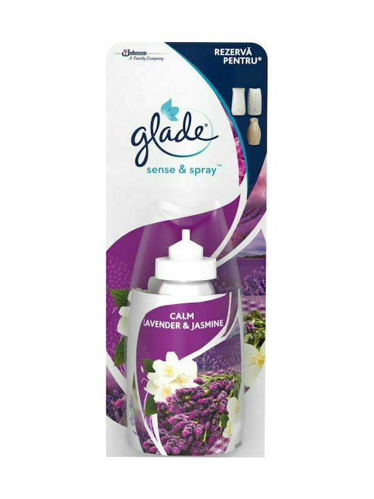 Glade Refill for Plug-in Devices with Fragrance Sense & Spray Lavender & Jasmine 18ml