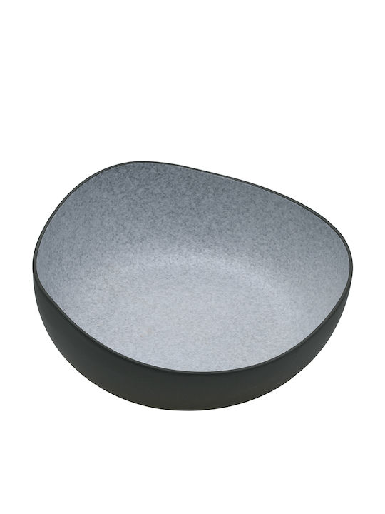 HFA Granite Salad Bowl Porcelain Grey 24.2x22x8.5cm 1pcs