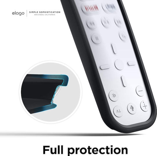 Elago PlayStation 5 Media Remote Control Case Media Remote for PS5 in Black color