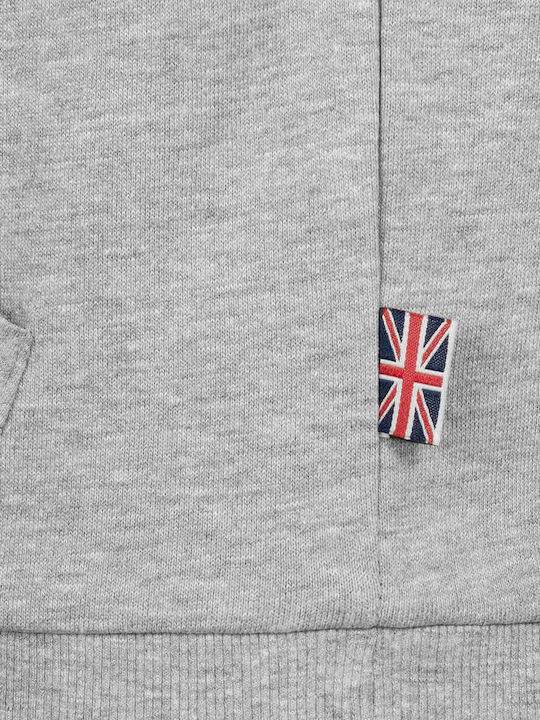 Fremington Sweatshirt with Hood Gray