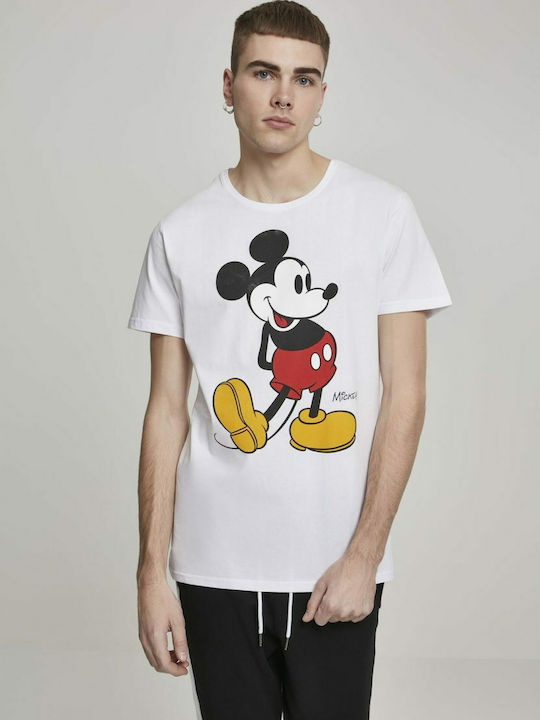 Merchcode Mickey Mouse T-Shirt White