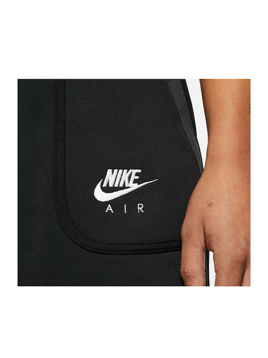 NSW Air Fleece Bermudă Sportivă de Bărbați Neagră