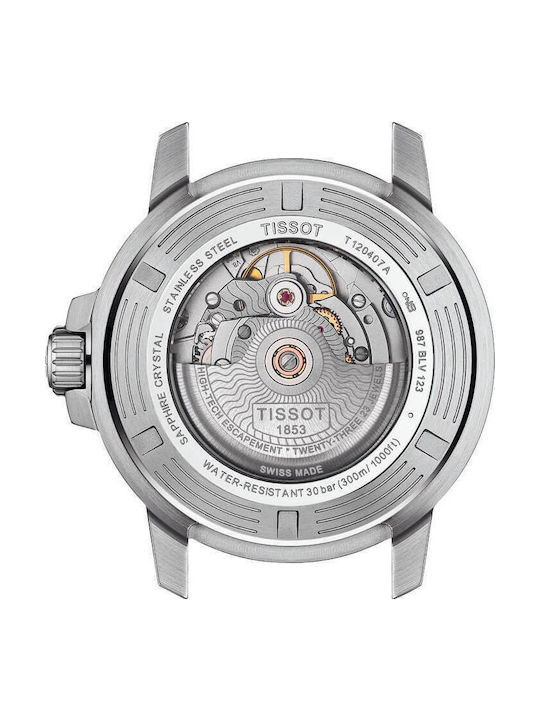 Tissot T-sport Men's Watch 43mm Battery Silver