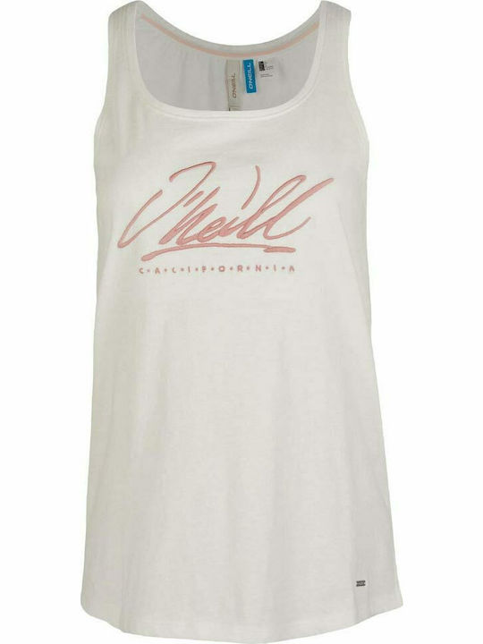 Women's Athletic Blouse Sleeveless White