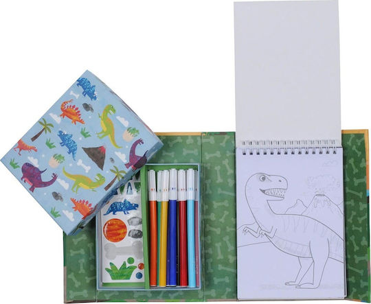 Tiger Tribe Malblock Malerei Und Collage Dinosaurier Für Kinder Ab 3 Jahren
