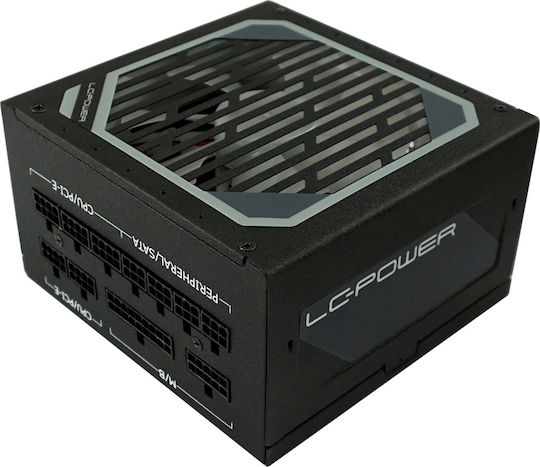 LC-Power LC6650M rev. 2.31 650W Черен Компютърно захранване Пълен модул 80 Plus Gold