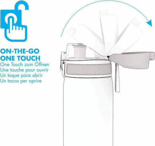 Ion8 Sport Pod Παιδικό Παγούρι Πλαστικό Non Spill Διάφανο 400ml