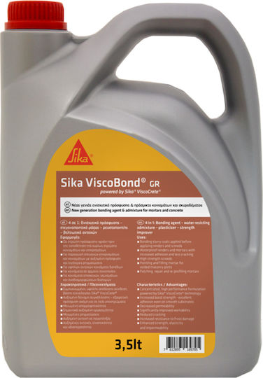 Sika Adhesion Enhancer ViscoBond Mortar Improver 3.5lt 3.5lt 480959