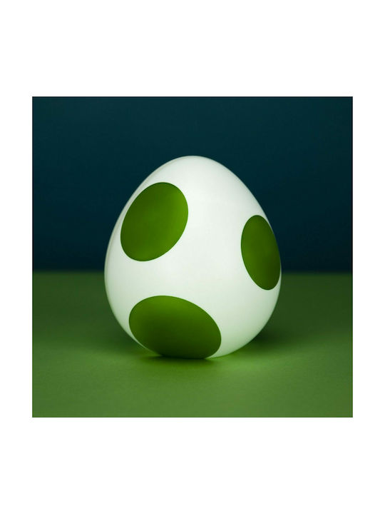 Paladone Lampa Decorativă Pentru Copii Super Mario Bros Yoshi Egg Icon Light