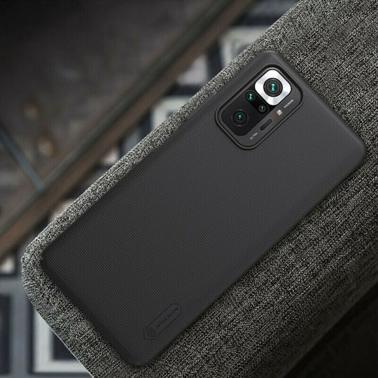 Nillkin Super Frosted Back Cover Plastic Black (Redmi Note 10 Pro)