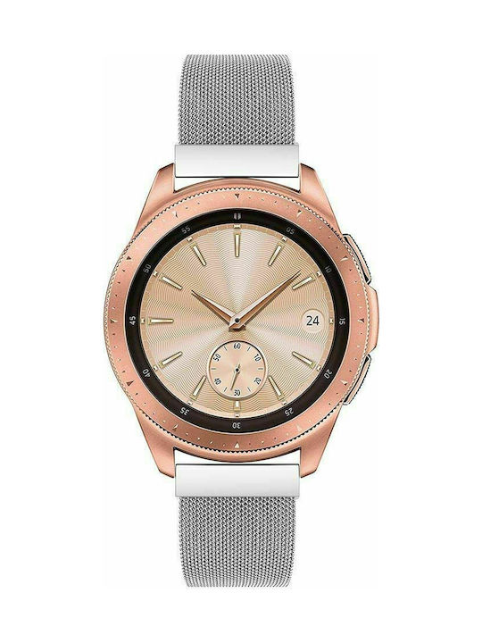 Tech Protect Milanese Curea Oțel inoxidabil Gri (Galaxy Watch 42mm - Ceas Galaxy 42mm)