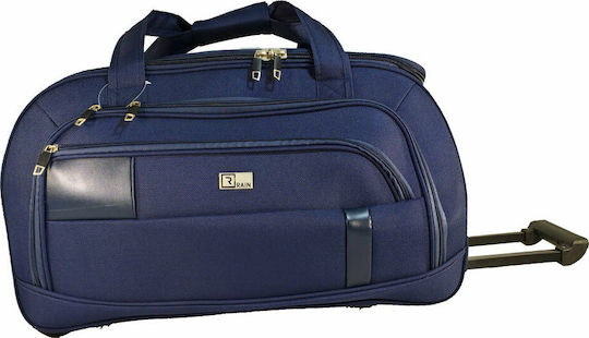 Rain Rain Backpack Suitcase 83L Blue with Wheels Fabric M68xW34xH36cm