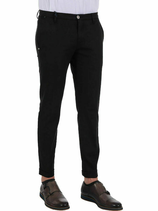 AT.P.CO PANTALONI CHINO SASA45 T909/T NEGRU