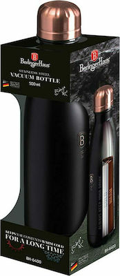 Berlinger Haus Thick Walled Bottle Flask Μπουκάλι Θερμός Black Rose 0.5lt