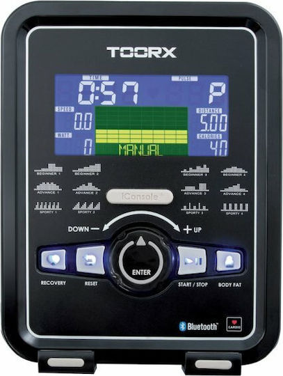 Toorx BRX R-300 Ergo Chrono Line Seated Exercise Bike Magnetic with Wheels
