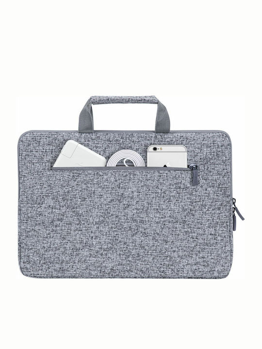 Rivacase Anvik 7913 Αδιάβροχη Τσάντα Ώμου / Χειρός για Laptop 13.3" σε Γκρι χρώμα