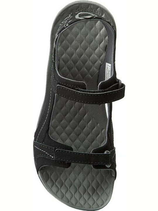 Vent II Women's Flat Sandals Sporty in Black Color