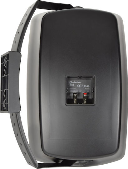 Adastra BH8 Passive Wall Installation Speakers 80W Pair 24.4x24x37.8cm Black