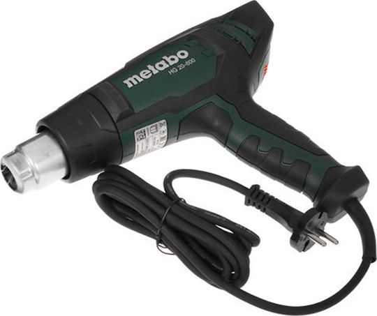 Metabo HG 20-600 Heat Gun 2000W with Maximum Temperature 600°C 602066500