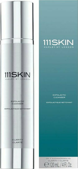 111Skin Exfolactic Cleanser Κρέμα Καθαρισμού για Απολέπιση Προσώπου 120ml