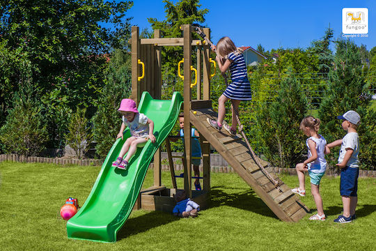 Fungoo Fungoo Spielplatz-Set mit Kletterfläche Mehrfarbig für 3+ Jahre alt