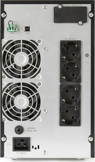 Salicru SLC 3000 TWIN PRO2 IEC UPS On-Line 3000VA 2700W with 4 IEC Outlets
