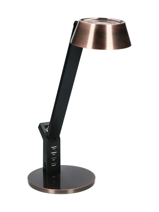 MaxCom ML4400 LED Office Lamp with Foldable Arm in Copper Color