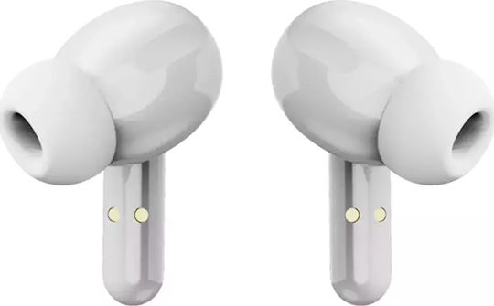 Denver TWE-38 In-ear Bluetooth Handsfree Căști cu Carcasă de Încărcare Alb