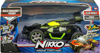 Nikko Race Buggies Alien Panic Τηλεκατευθυνόμενο Αυτοκίνητο Buggy Green 1:18