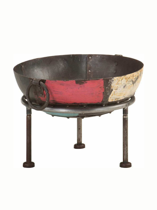 vidaXL Firepit Multicolour 40x40x30cm
