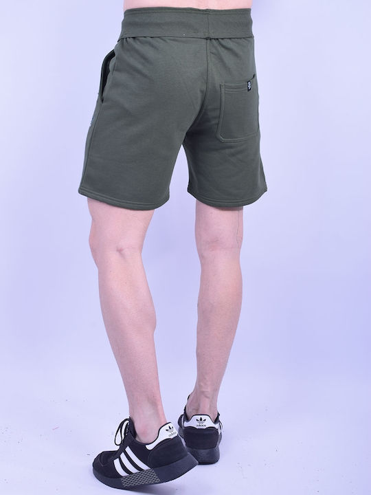 Paco & Co 85310 Sportliche Herrenshorts Grün