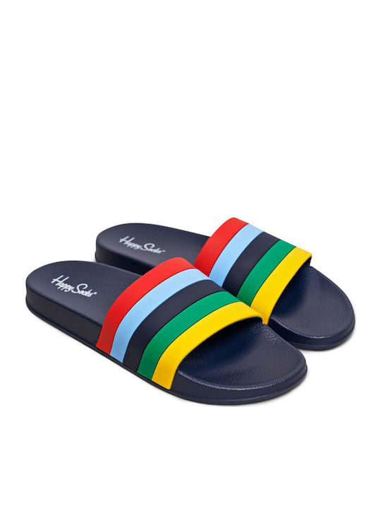 Happy Socks Men's Slides STR114-6500