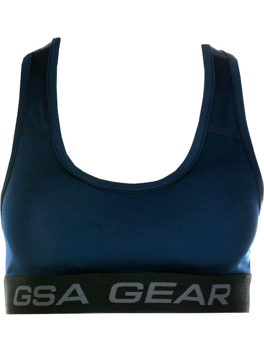 UP & FIT Performance Γυναικείο Αθλητικό Μπουστάκι Navy Μπλε με Επένδυση