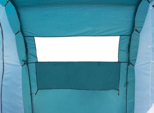 Bestway Camping Tent Tunnel Blue with Double Cloth 3 Seasons for 4 People 460x230x185cm