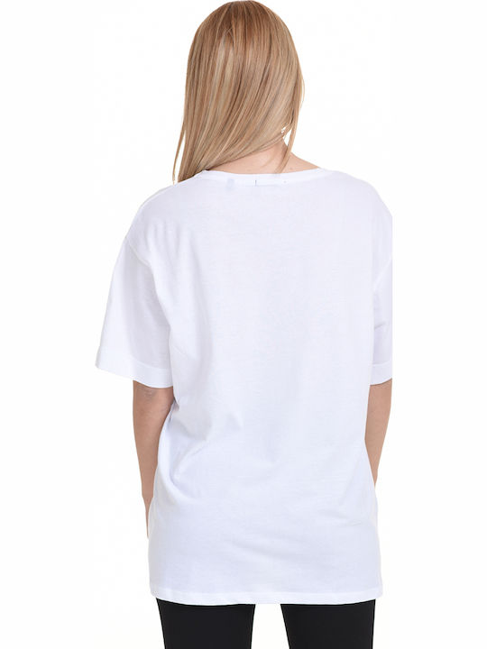 Biston -22 Γυναικείο T-shirt Λευκό